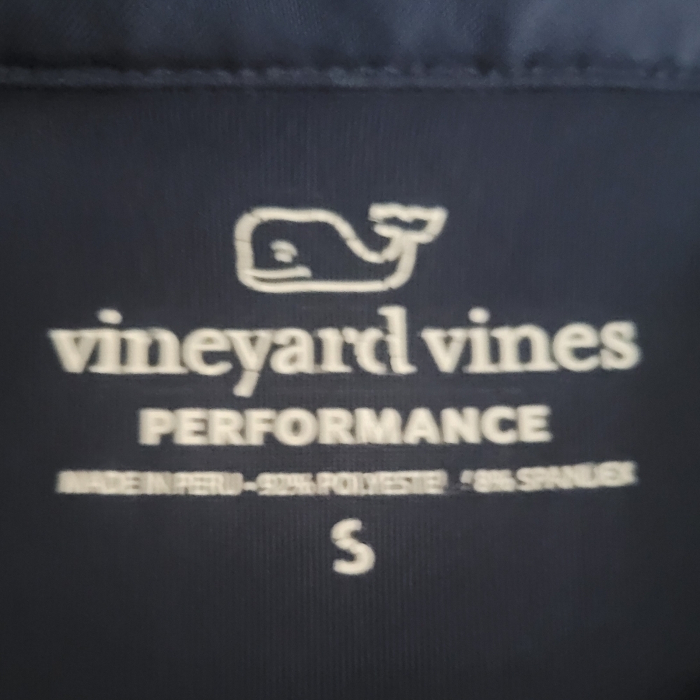 Vineyard Vines McGovern Engineer Stripe Sankaty Performance Polo Size S - Picture 11 of 14